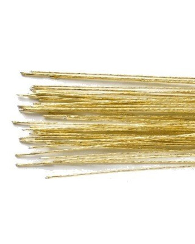 Culpitt Culpitt Floral Wire Gold set/50 -24 gauge-