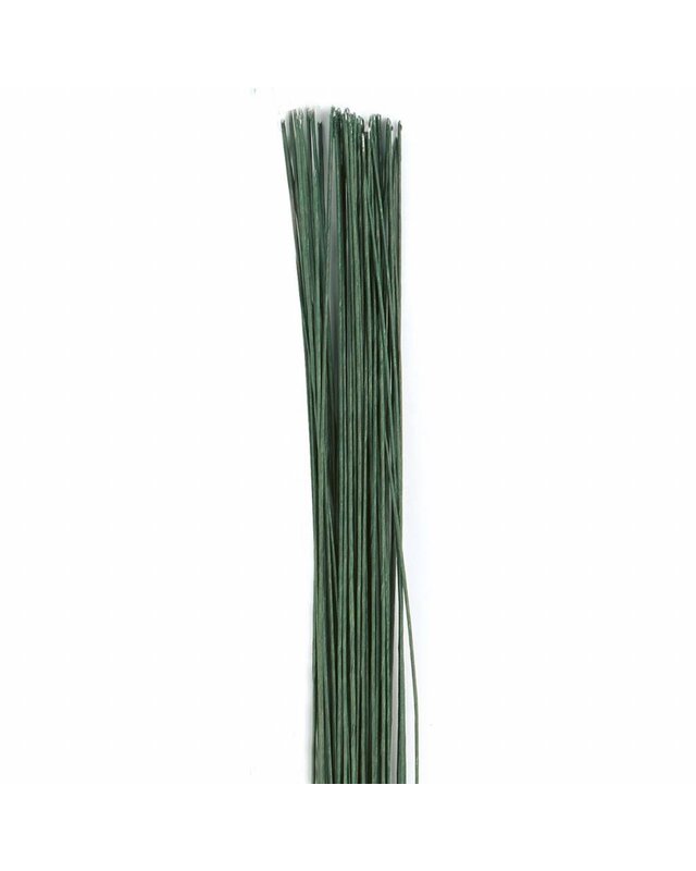 Culpitt Culpitt Floral Wire Dark Green set/50 -24 gauge-