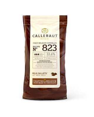 callebaut Chocolade Callets -Melk- 1 kg