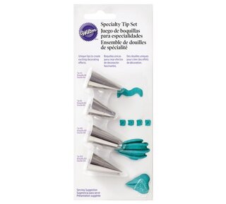 wilton Wilton Decorating Tip Set Specialty #44, #83, #105, #353