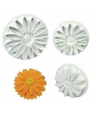 PME PME Sunflower/Daisy/Gerbera Plunger Cutter set/3