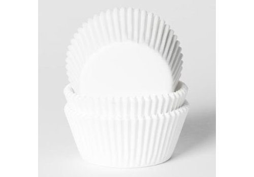Baking cups Wit - pk/50 