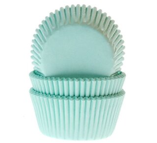 House of Marie Baking Cups Mint pk/50