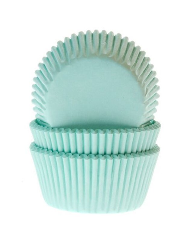 House of Marie House of Marie Baking Cups Mint pk/50