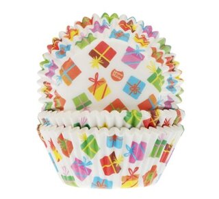 House of Marie Baking Cups Cadeaus pk/50