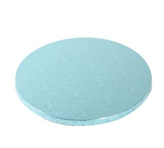 Funcakes Cake Drum Rond Ø25cm -Baby Blauw-