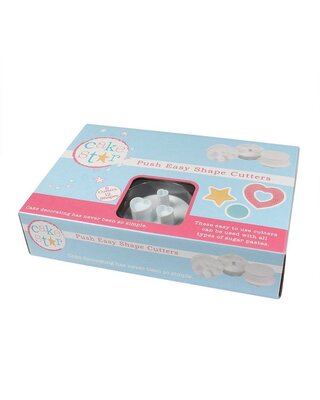 Cakestar Push Easy Shapes Cutters Set/6