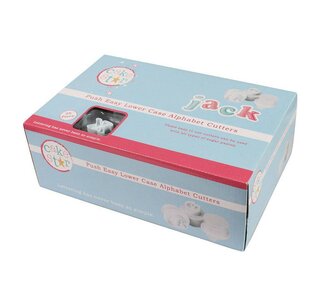 Cakestar Push Easy Lower Case Alphabet Cutters