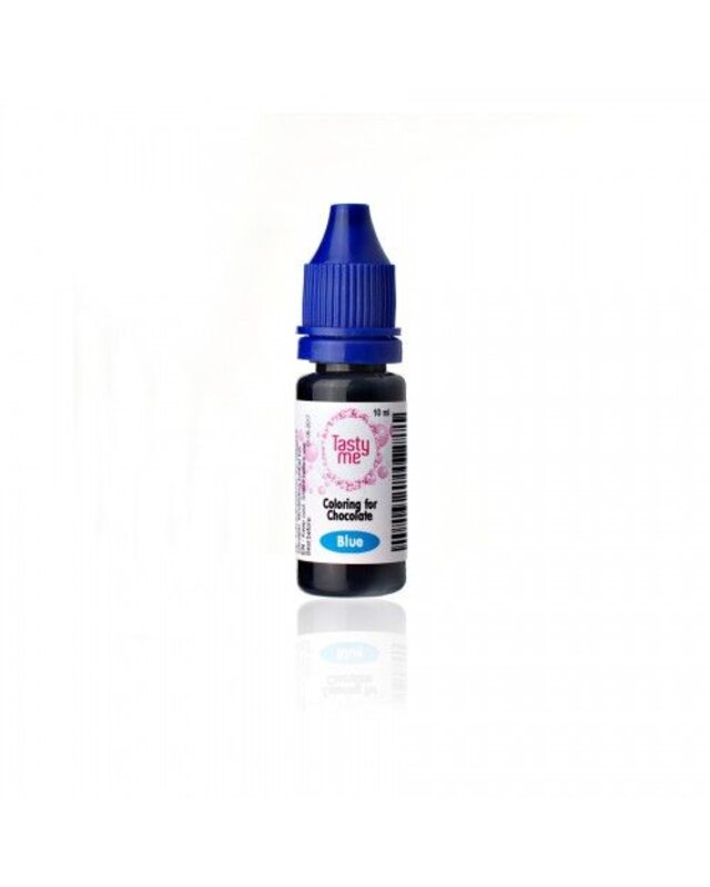 Taartdecoratief Chocolade kleurstof blauw