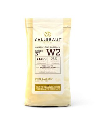 callebaut Chocolade Callets -Wit- 1 kg
