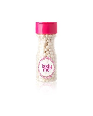 tastyme Suikerparels parelwit 6mm ( Tasty Me ) TM-2078