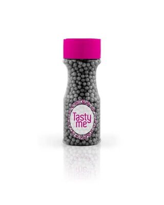 tastyme Suikerparels zwart 4mm ( Tasty Me )