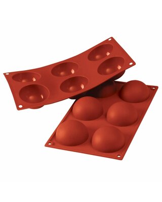 silikomart Silikomart Semisfera bol Mould Ø7cm