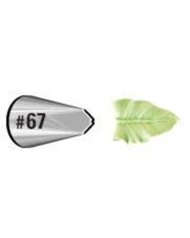 wilton Wilton Decorating Tip #067 Leaf Carded