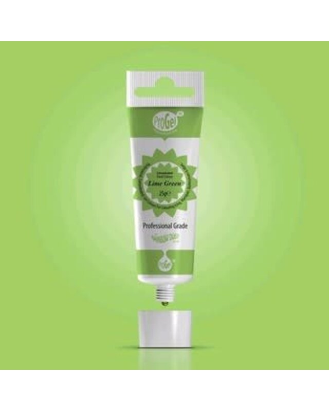 rainbowdust progel concentrated colour lime green