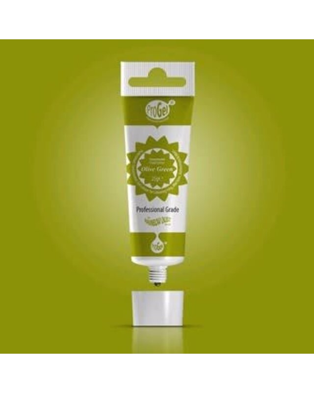 rainbowdust progel concentrated colour olive green