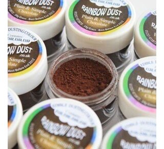 rainbowdust powder colour - chocolate