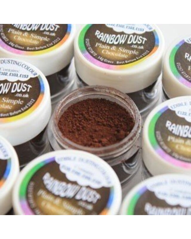 rainbowdust powder colour - chocolate