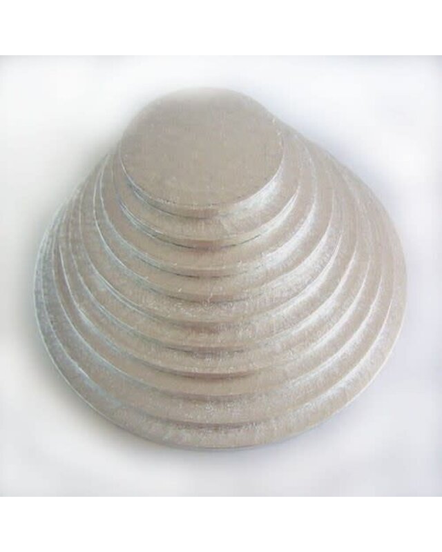 Funcakes Ø25cm Cake Drum Rond zilver
