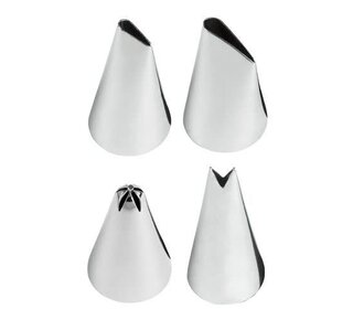 wilton Wilton Decorating Tip Set Flower #102, #104, #224, #352