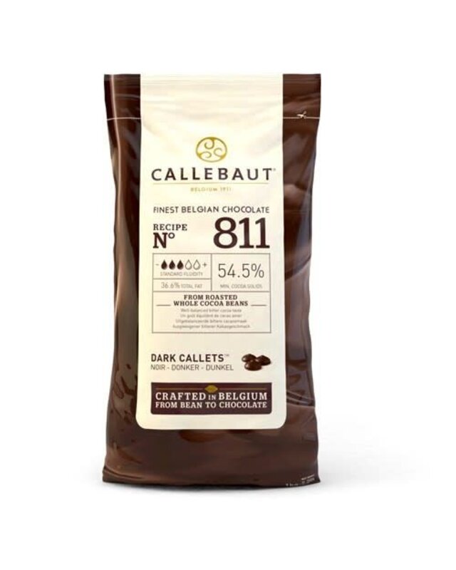 callebaut Callebaut chocolade Callets puur 1 kg