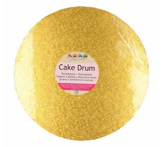 Funcakes Ø30,5cm Drum Rond -Goud-