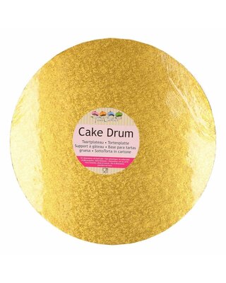 Funcakes Ø30,5cm Drum Rond -Goud-
