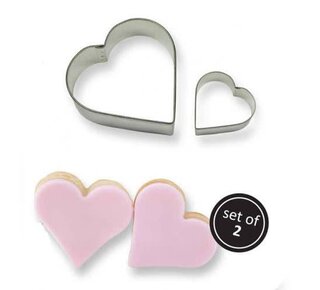 PME PME Cookie Cutter heart set/2