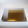 FunCakes Taartkartons zilver/goud VIERKANT 35cm, pk/3