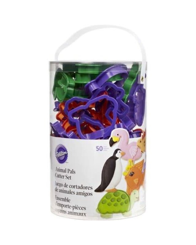 wilton Wilton Cutter Set Animal Pals Set/50