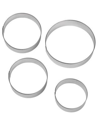 wilton Wilton Circles Nesting Metal Cutter Set/4