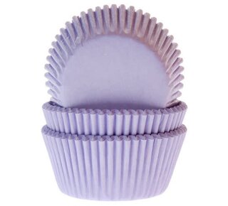House of Marie House of Marie Baking Cups Lila pk/50