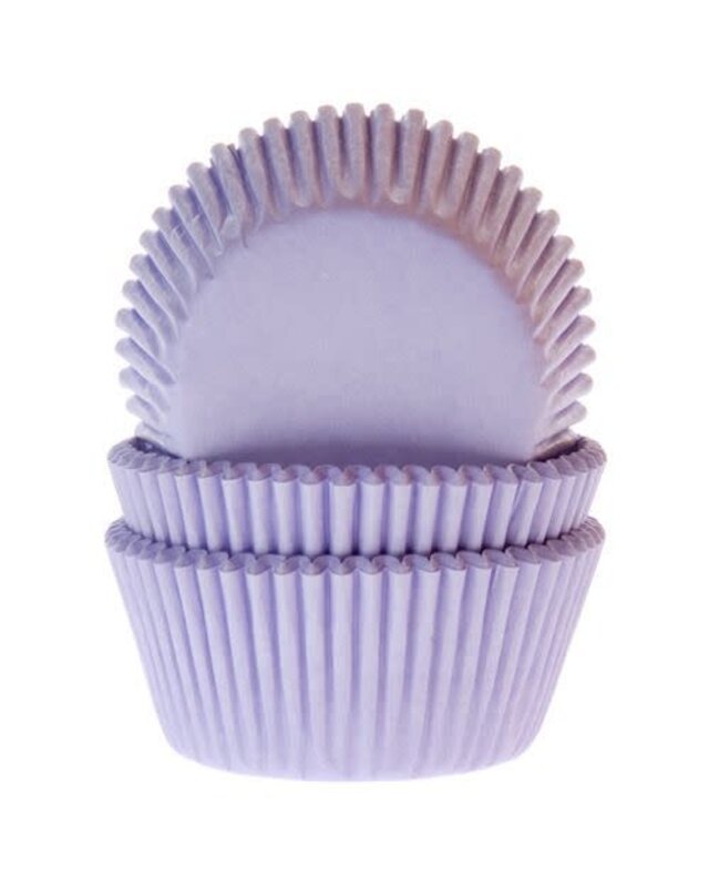 House of Marie House of Marie Baking Cups Lila pk/50