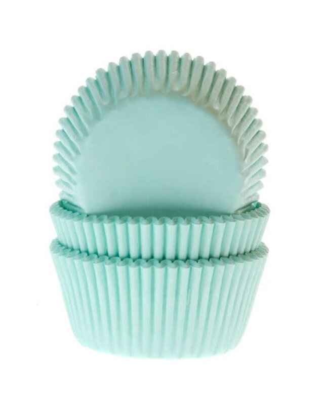 House of Marie House of Marie Mini Baking Cups Mint pk/60