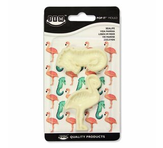 JEM JEM Pop It® Sea Life flamingo Set/2