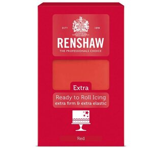 renshaw Renshaw extra fondant rood red 1 kilo