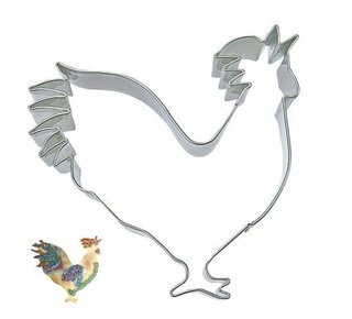 Koekjes Uitsteker haan 7 cm