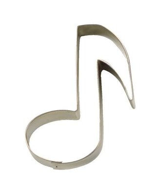 Koekjes Uitsteker muzieknoot 7 cm