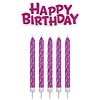 PME Candles & Happy Birthday roze pk/17