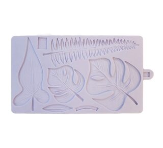 Karen Davies Karen Davies Siliconen Mould - Tropical Leaves