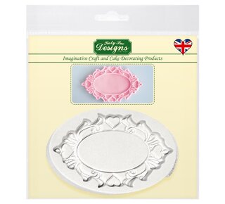 Katy Sue Katy Sue Mould Decorative Plaque - Oval Hearts