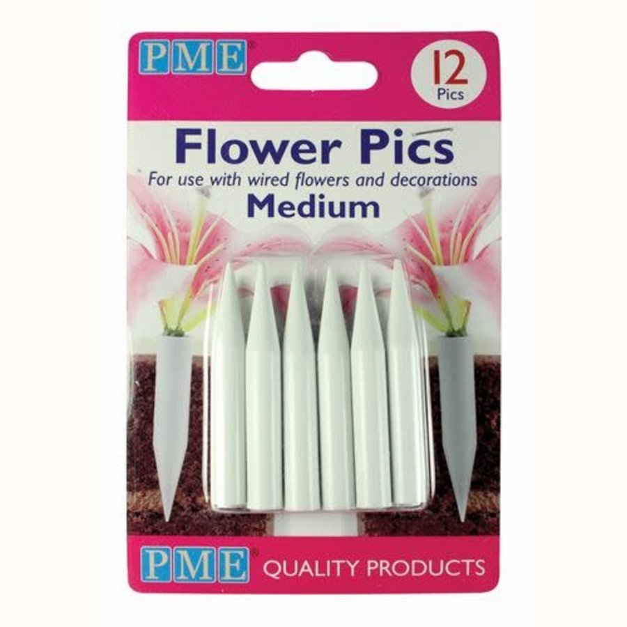PME Flower Pics Medium pk/12-1