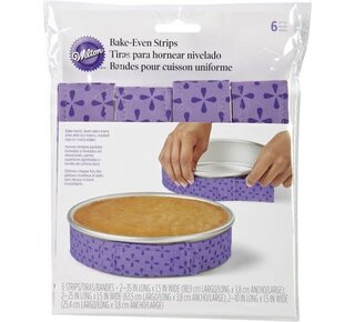 wilton Wilton Bake-Even Strip set/6