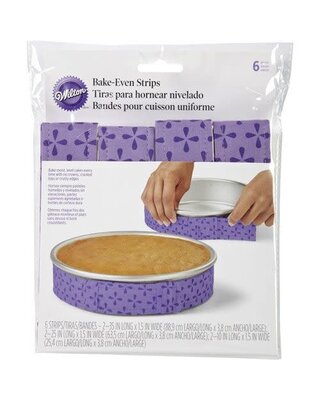 wilton Wilton Bake-Even Strip set/6