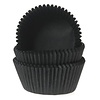 House of Marie Mini Baking Cups zwart pk/60