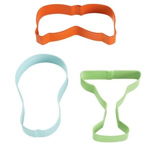 wilton Wilton Cookie Cutter Summer set/3