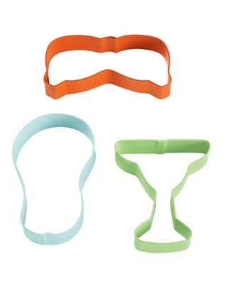 wilton Wilton Cookie Cutter Summer set/3