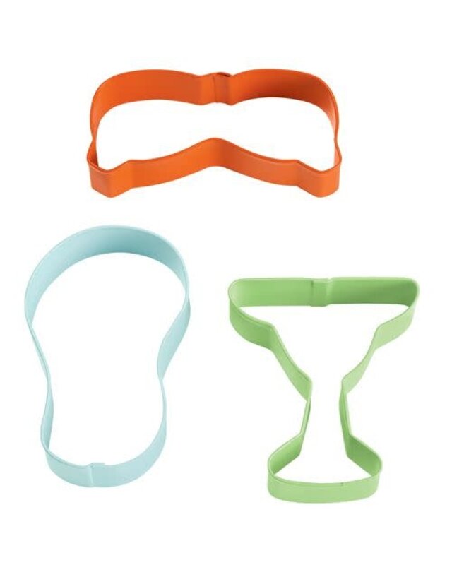 wilton Wilton Cookie Cutter Summer set/3