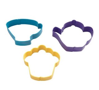 wilton Wilton Tea Party Cookie Cutter Set/3