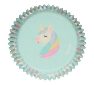 Funcakes FunCakes Baking Cups -Unicorn eenhoorn- pk/48